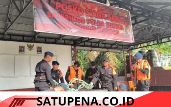 Brimob Sumsel Siaga Penuh Antisipasi Karhutla