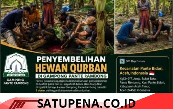 Semangat Berbagi di Hari Raya, Daging Qurban Diantar Langsung ke Rumah Warga