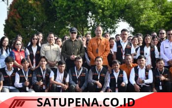 Bupati Humbahas Canangkan dan Lepas Petugas SE2026