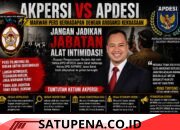 Ketua Umum AKPERSI: “Jangan Ada Kesan Kebal Hukum, Kami Akan Kawal Sampai Tuntas”*