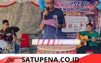 Tiga Hari Penuh Prestasi, Porseni SMP Negeri 4 Ambon Resmi Ditutup