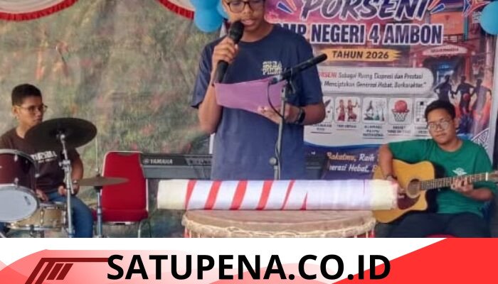 Tiga Hari Penuh Prestasi, Porseni SMP Negeri 4 Ambon Resmi Ditutup