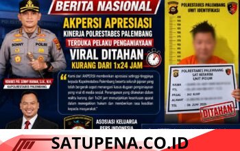 AKPERSI Apresiasi Kinerja Polrestabes Palembang, Terduga Pelaku Penganiayaan Viral Berhasil Ditahan Kurang dari 1×24 Jam