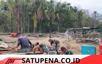 Pembangunan Jembatan Perintis Garuda Tahap III di Aceh Tengah Capai Progres 40,32 Persen