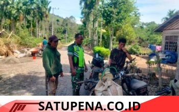 Babinsa Koramil 09/Ketol Imbau Warga Tidak Bakar Lahan Saat Musim Kemarau