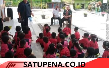 Dalam upaya menumbuhkan minat baca sekaligus mengurangi ketergantungan terhadap penggunaan gadget.