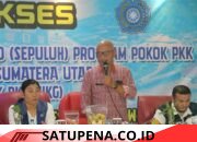 Staff Ahli Bupati Bidang Administrasi Umum, Drs. Gibson Siregar, bersama Staff Ahli TP. PKK Tapanuli Utara menyambut kunjungan Kerja Tim Pelaksanaan