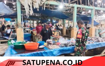 Cek Harga Sembako, Kopka Said Pererat Silaturahmi dengan Pedagang dan Warga