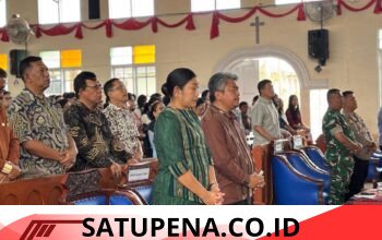 Pemkab Tapanuli Utara Hadiri Puncak Parheheon Sekolah Minggu HKBP Se-Ressort Onan Hasang.