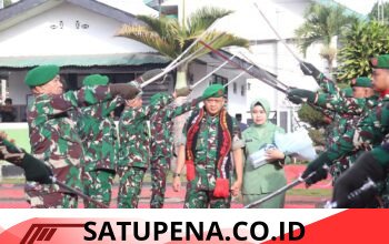 Dandim 0106/Aceh Tengah Pimpin Tradisi Penerimaan Warga Baru, Sambut Calon Dandim Letkol Czi Rudy Haryanto
