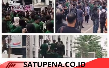 Mahasiswa Kepung DPRD Sumut” menuntut program pemerintah yang dianggap gagal sasaran