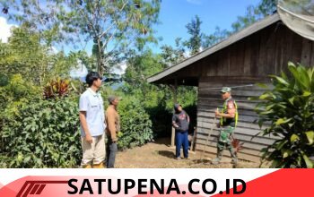 Babinsa Koramil 05/Linge Perkuat Kedekatan dengan Warga Melalui Komsos di Desa Gading