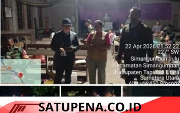 Banjir Bandang Landa Simangumban, Pemkab Tapanuli Utara Gerak Cepat Evakuasi warga