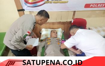Sambut Hari Bhayangkara ke-80, Polres Aceh Tamiang Gelar Donor Darah untuk Bantu Sesama