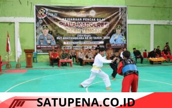 Kapolres Aceh Tengah Buka Kejuaraan Pencak Silat HUT Bhayangkara ke-80, Dorong Lahirnya Pendekar-Pendekar Muda Berprestasi