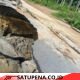 Jalan Peureulak-Lokop Putus Akibat Abrasi, Ribuan Warga Serbajadi Terancam Terisolasi