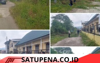 Warga Gang Intan, Kelurahan Hutatoruan VII, Kec. Tarutung Gotong Royong Bersama.