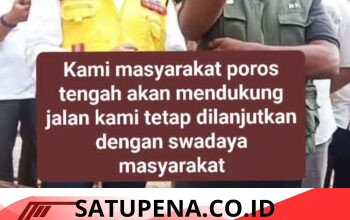 Penolakan Penghentian Perbaikan Jalan Enang-Enang Menguat, Dukungan Masyarakat untuk Gerakan Swadaya Kian Meluas