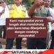 Penolakan Penghentian Perbaikan Jalan Enang-Enang Menguat, Dukungan Masyarakat untuk Gerakan Swadaya Kian Meluas