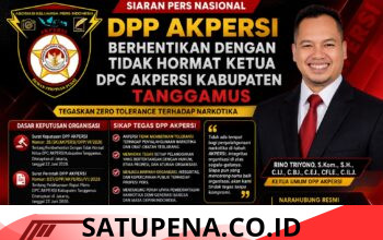 DPP Akpersi Berhentikan Dengan Tidak Hormat DPC Akpersi Tanggamus Tegaskan  Zero Tolerance Terhadap Narkotika