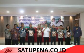 ‎Wujudkan Ketahanan Pangan, Pemkab Tapanuli Utara Gandeng OJK Cetak Petani Milenial menjadi Pebisnis Lewat Skema ‘Sejagat’