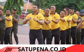 Sambut HUT Bhayangkara ke-80, Polres Aceh Timur Gelar Olahraga Bersama Perkuat Sinergi Lintas Lembaga
