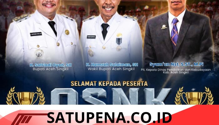 19 Siswa di Aceh Singkil Lolos ke OSN Tingkat Provinsi, Ini Nama Asal Sekolahnya