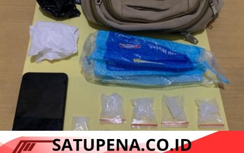 Tak Berkutik, Pengedar Sabu Ditangkap di Pinggir Jalan, Sat Res Narkoba Polres Toba Sita 40,94 Gram Barang Bukti