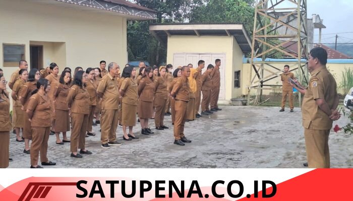 Tegakkan Disiplin Kerja, Sekda Tapanuli Utara Gelar Sidak ke Dinas Kesehatan PP-KB dan Puskesmas.