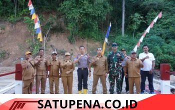 ‎Respons Cepat Keluhan Warga, Bupati JTP Hutabarat Tinjau Jembatan Desa Pardomuan Simangumban