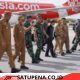 Sambut Kedatangan Kepala Staf Angkatan Darat (Kasad) Jenderal TNI Maruli Simanjuntak.