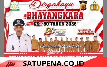 Peringati Hari Bhayangkara ke-80, Pemerintah Desa Pantee Rambong Tegaskan Dukungan terhadap Polri