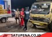 Polisi Temukan Tangki Modifikasi saat Tertibkan Antrean Truk Solar di SPBU Megang