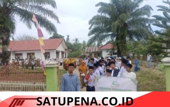 Ribuan Peserta Pawai Akbar 1 Muharram 1448 H Meriahkan Kecamatan Pante Bidari