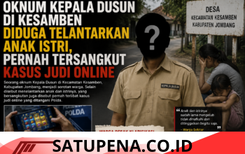 Kepala Dusun di Kesamben Diduga Telantarkan Anak Istri, Pernah Tersandung Kasus Judi Online