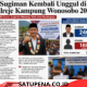 Sugiman Kembali Unggul di Pilreje Kampung Wonosobo 2026