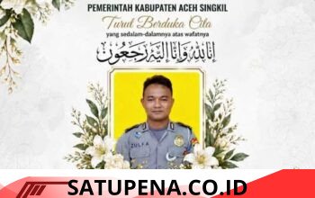 Saat Upacara Hari Jadi ke-27, Anggota Polres Wafat, Bupati Aceh Singkil Sampaikan Duka Mendalam