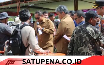Komitmen Nyata Pemkab Taput di Pangaribuan: Pelayanan Publik Terintegrasi, Penyaluran Bantuan Masif, dan Kepastian Infrastruktur