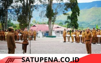 Peringatan Hari Lingkungan Hidup di Samosir, Wabup Ariston Ajak Masyarakat Ubah Pola Kelola Sampah
