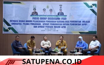 Mitigasi Risiko Hukum Pengadaan Barang dan Jasa, Pemkab Samosir Perkuat Sinergi Bersama APIP dan APH