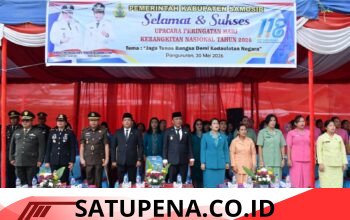 Bupati Samosir Pimpin Upacara Harkitnas 2026, Ajak Generasi Muda Bangkit di Era Digital
