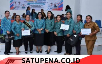 Ketua PKK Kabupaten Samosir Nyalakan Semangat Deteksi Dini Kanker Serviks Lewat Lomba IVA Tes di Ronggur Nihuta