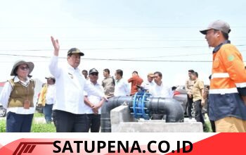 Bupati Samosir Tinjau Pembangunan Pompa Air Tenaga Surya Bantuan Kedubes Inggris, Akan Airi 80 Hektare Persawahan