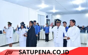 Pelantikan Pejabat Administrator dan Pengawas, Wabup Samosir: Pejabat Harus Cakap, Adaptif dan Siap Dievaluasi