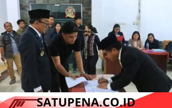 Wabup Samosir Lantik 75 Pejabat, Ariston Sidauruk Tegaskan  ASN Harus BerAKHLAK dan Siap Kerja Cepet,