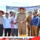 Gubsu Bantu Bibit Jagung 40 Hektare, Bupati Vandiko Turun Lapangan Tanam Benih Bersama Petani