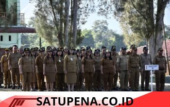 Pimpin Apel Perdana 2026, Wabup Samosir Ariston Sidauruk Tekankan Penguatan Kerja dan Peningkatan PAD