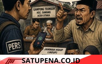 Pertanyakan Dugaan Potongan Dana Jadup, Diduga Wartawan Dihardik “Nejak Oex Ma Neuh!”  Oleh Ketua Tuha Peuet