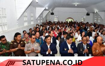 Paskah Oikoumene 2026 Digelar di Pelosok Samosir, Bupati Tekankan Pelayanan hingga Daerah Terpencil
