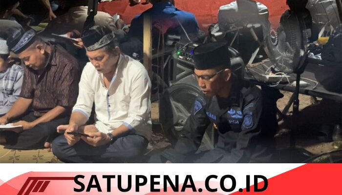 Pererat Hubungan dengan Warga, Brimob Sumsel Gelar Yasinan dan Doa Bersama di Lokasi Pembangunan Markas